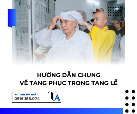 hướng dẫn chung về tang phục trong đám tang