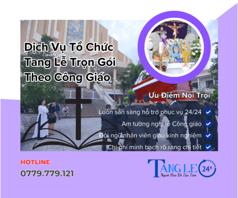 dịch vụ tang lễ trọn gói tổ chức theo công giáo