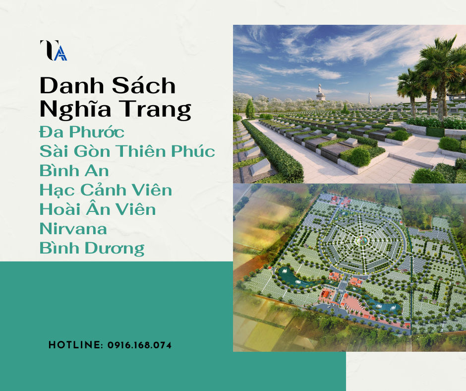 danh sách dự án hoa viên nghĩa trang cao cấp
